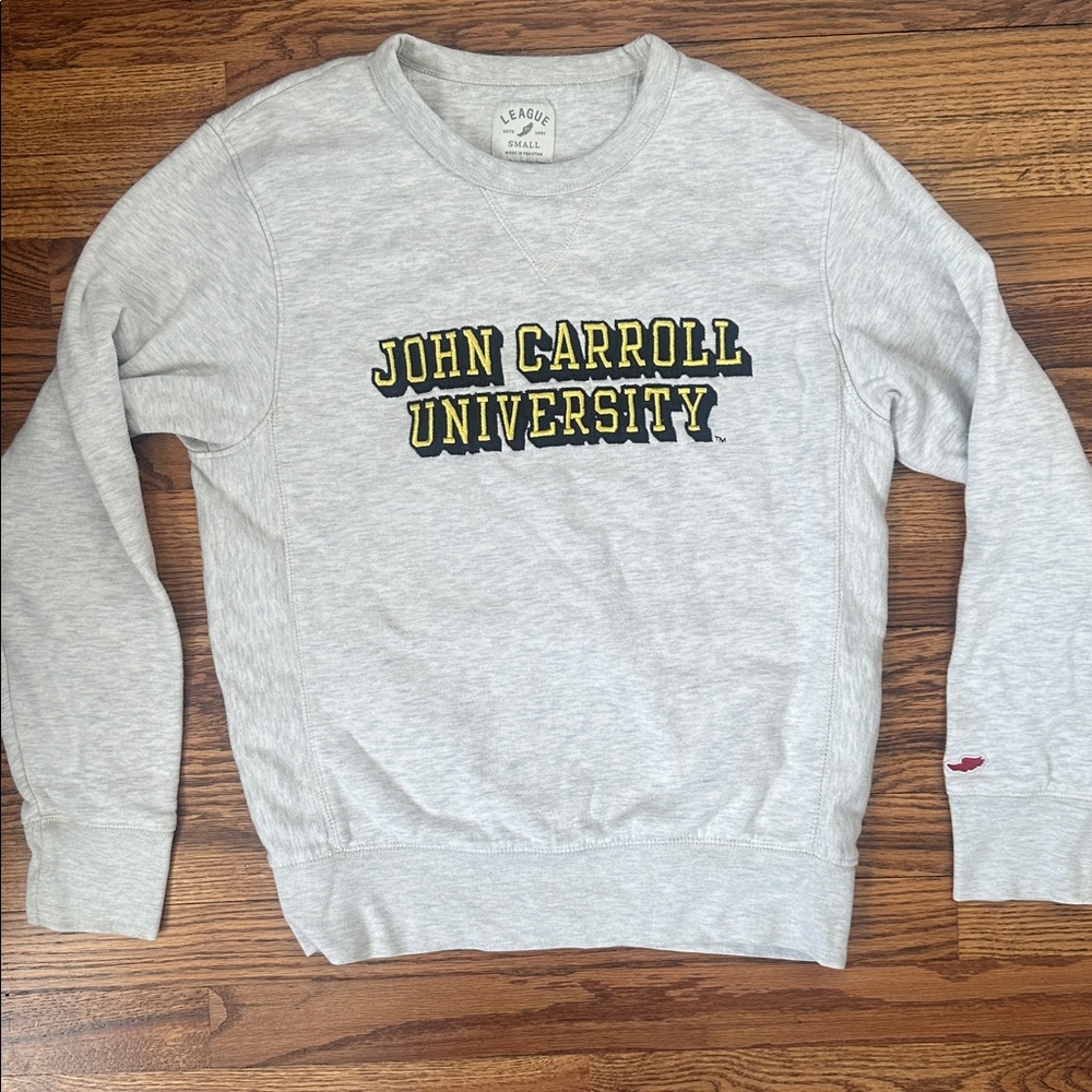 League Gray Sweatshirt John Carroll University